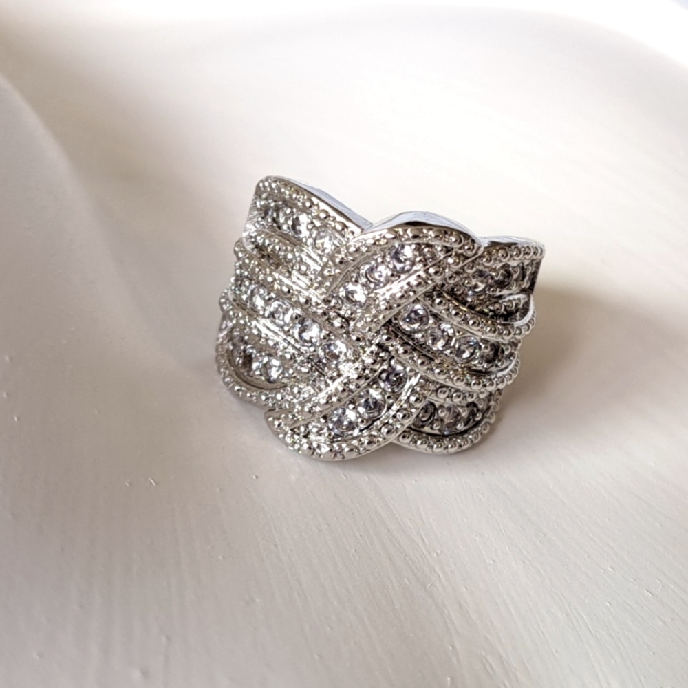 925 Sterling Silver Anniversary Band